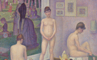 Georges-Pierre Seurat, „Modelki” (1886)