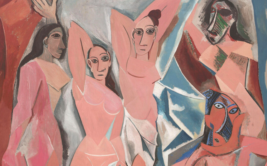 Pablo Picasso, „Les Demoiselles d’Avignon” (1907)