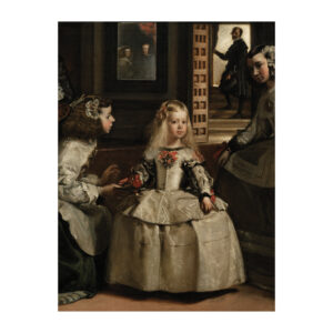 "Panny dworskie" (fragm.) Velázquez